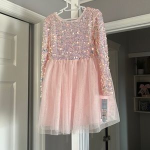 Girls sparkle dress size 4/5